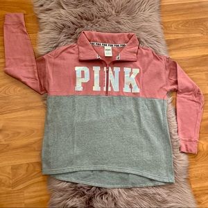 Victoria Secret Pink Three Quarter Zip